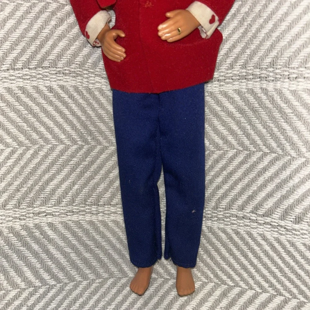 1986 Mattel Heart Family‎ Doll - Kiss & Cuddle Dad Doll E4